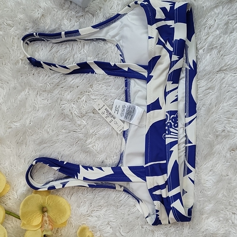 Madewell Second Wave Balconette Bikini Top in Tropicale Floral - Picture 7 of 7